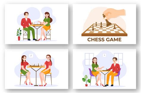 11 Chess Board Game Illustration - MasterBundles