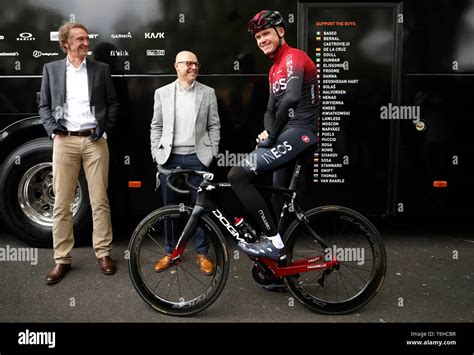 Team INEOS Owner Sir Jim Ratcliffe (left), Chris Froome (right) and ...