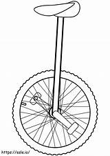 1527239388 Unicycle coloring page sketch template