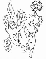 Pokemon advanced Coloring Pages sketch template