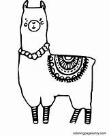 52 Llama Coloring Pages  ColoringPagesOnlycom sketch template