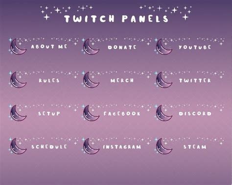 an image of the moon and stars with words on it that say,'touch panels