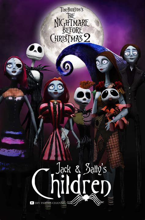 Tim Burton's The Nightmare Before Christmas 2 - Jack & Sally's Children ...