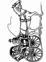 Wagen Paard Kleurplaten Pferd Stagecoach Malvorlage Ausmalbilder  sketch template