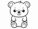 Cinnamon Bear Themed Coloring Sheet  Page sketch template