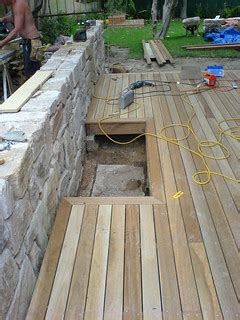 fire pit in north east deck | when completed (still needs br… | Flickr