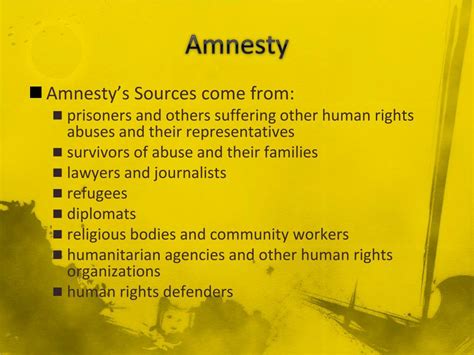 PPT - Amnesty International PowerPoint Presentation, free download - ID ...