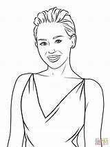 Miley Cyrus coloring page  Free Printable Coloring Pages sketch template