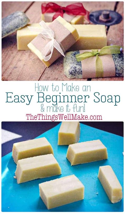 Making an Easy, Basic Beginner Soap, and Then Making it Fun!! - Oh, The ...