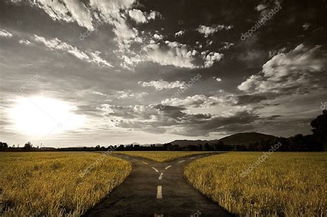 Crossroad Stock Photo by ©jordygraph 2933799