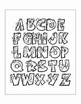 Alphabet Coloring Pages – Printable FREE sketch template