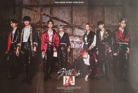 Stray Kids 1st Album Repackage IN生 Official Poster - Photo Concept B ...