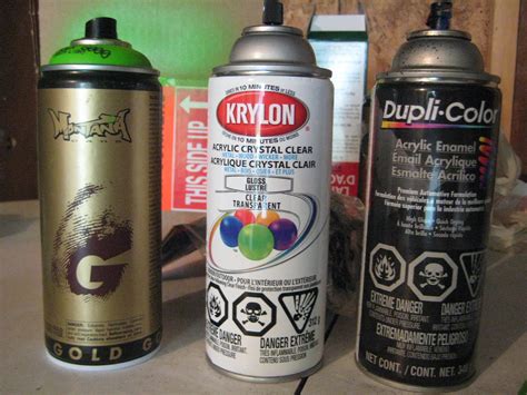 Paint | Spray paint. From left to right for those interested… | Flickr