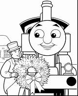 Thomas The Train Percy Coloring Page Pages sketch template