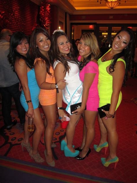 bachelorette party themes-- neon/bright colored dresses | Bright color dresses, Bachelorette ...