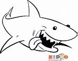 Printable Shark Coloring Pages For Kids sketch template