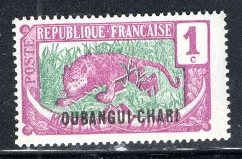 FRENCH COLONIES OUBANGUI Chari Africa Stamp Overprint Mint Hinged Lot 1567Ap $2.25 - PicClick
