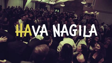 Hava Nagila Jewish celebration song - lyrics video - YouTube in 2021 ...