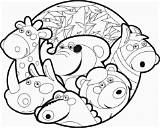 Zoo Coloring Page For Toddlers  ColoringBay sketch template