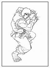 Desenhos Do Ken Street Fighter Para Colorir  Bora sketch template