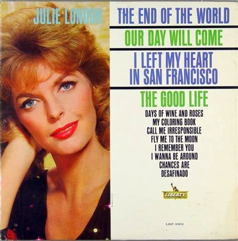 Julie London – I Left My Heart in San Francisco Lyrics | Genius Lyrics