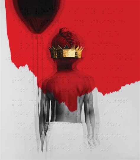 Rihanna 'Anti' album artwork Artist - Roy Nachum | Cover art, Album art ...