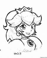Printable Princess Peach Coloring Pages For Kids sketch template