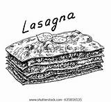 Coloring Page Of Lasagna Coloring Pages sketch template