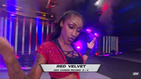 Red Velvet Reacts To Her New AEW Contract - eWrestlingNews.com