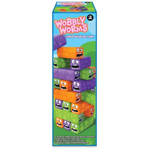 Wobbly Worms - Tower Balancing Game | Smyths Toys UK