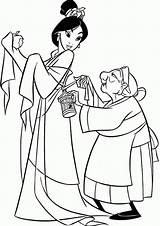 Mulan 2 Coloring Pages  Home sketch template