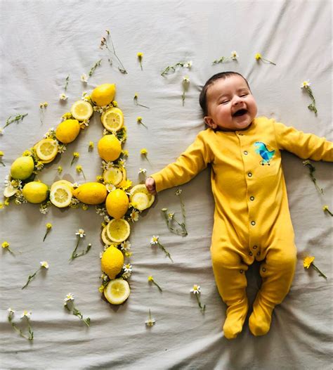 When life gives you lemons. | Ежемесячные младенческие фото, Фотографии маленького мальчика ...