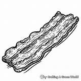 Bacon Coloring Pages  Free & Printable sketch template