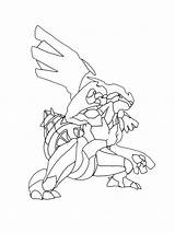 Pokemon Zekrom coloring Pages  Free Printable sketch template