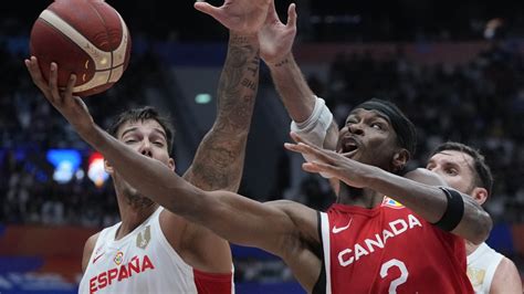 Canada beats Spain to make FIBA Basketball World Cup quarters - CTV ...