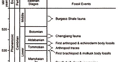 Rapid Uplift: Cambrian Explosion: This Time Its The Calcium That Did It