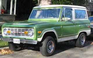 Early 1970s Ford Bronco