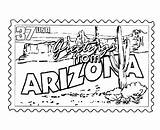 Arizona Coloring Pages sketch template