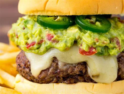 Guacamole Braai Burger Recipe - braai.blog