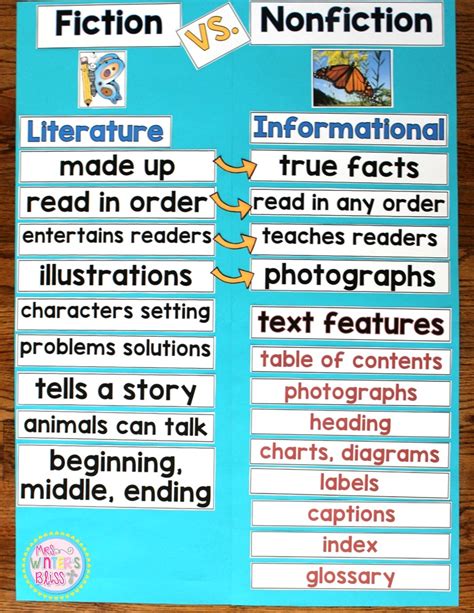 Fiction Vs Nonfiction Worksheet – E Street Light