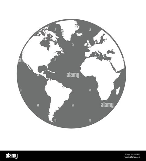 world globe vector illustration Stock Vector Image & Art - Alamy