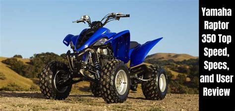 Yamaha Raptor 350 Top Speed, Specs, and User Review - Smart Vehicle Care