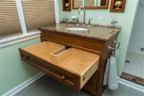 Vanities for Small Bathrooms | Small Bathroom Vanity With Large Drawer ...