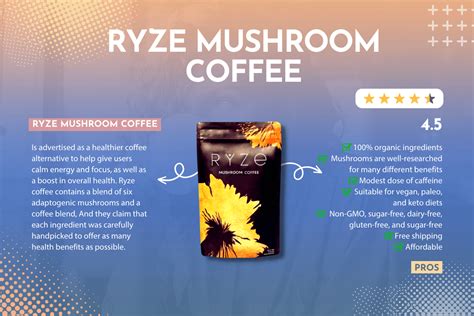 Ryze Mushroom Coffee Reviews: Features, Benefits, Ingredients, And ...