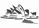 Coloring Page Sydney Opera House  Free Printables Img 22382 sketch template