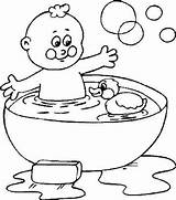 Kids N Funcom  22 coloring Pages Of In The bath sketch template
