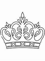 Crown Coloring Pages Printable sketch template