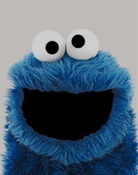 Cookie monster not sad cause cookie ended, Cookie monster happy because ...