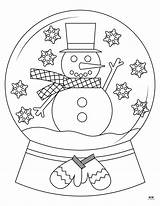 Snow Globe Coloring Pages & Templates  25 Printabulls sketch template