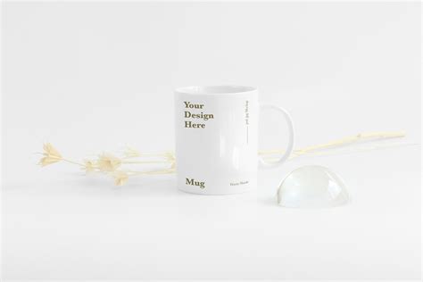 White Mug Mockup Coffee Mug Mockup, Blank Mug Photo, Simple Mug Mockup, Ceramic Mug Mockup, Mug ...